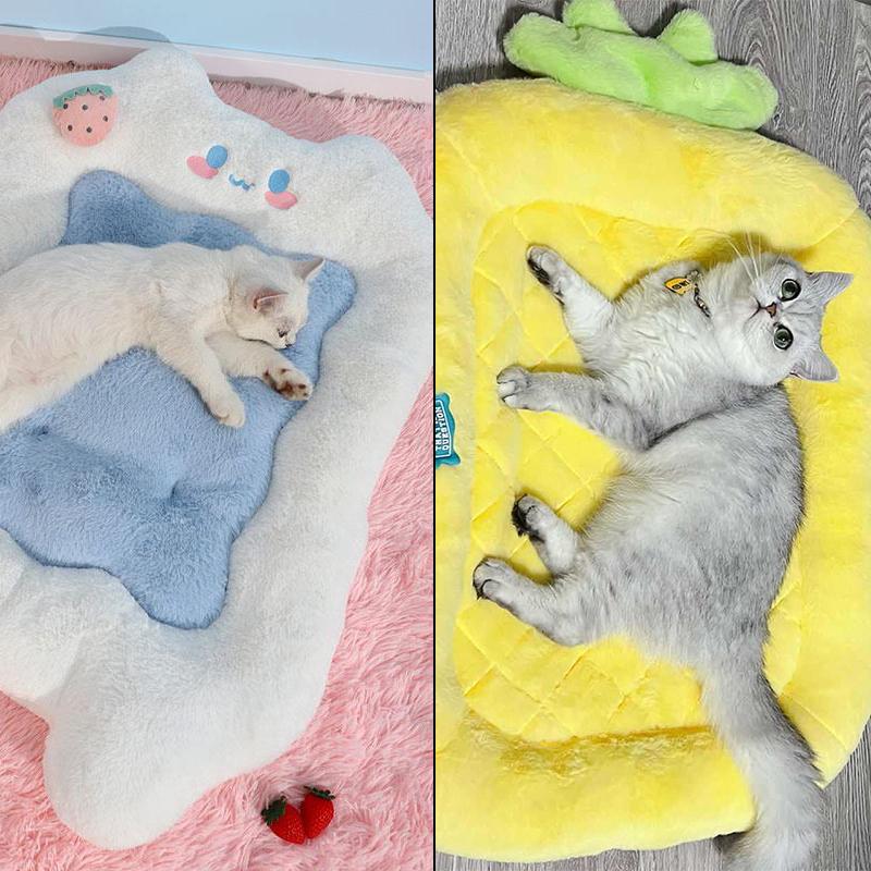Утепленная кошачья кровать, мягкий плюш, пушистый, всесезонный, милый мультяшный узор, подушка для домашних животных для кошек, собак, маленький размер S
Утепленная кошачья кровать, мягкий плюш, пушистый, всесезонный, милый мультяшный узор, подушка для домашних животных для кошек, собак, маленький размер S