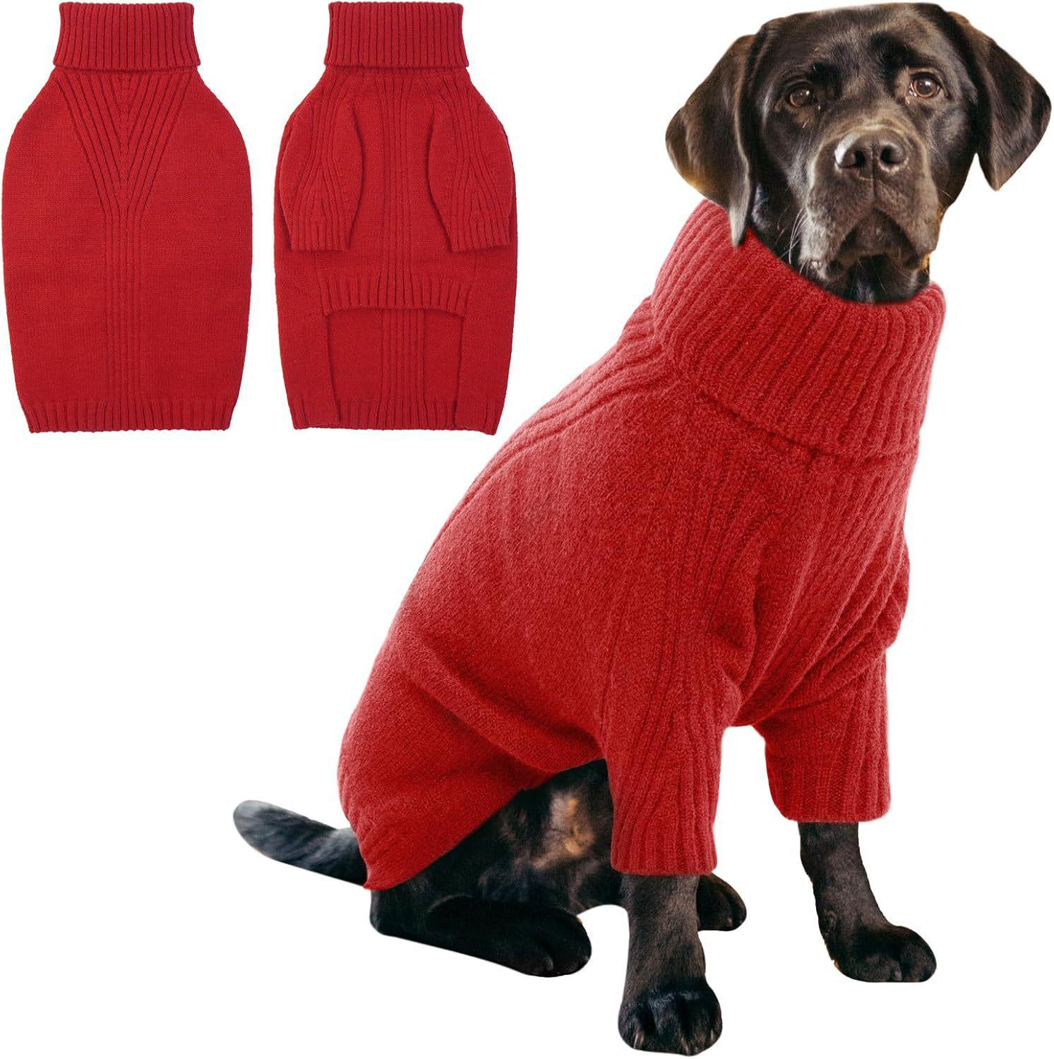 Extra Large High Neck Knitted Dog Sweater with Legs for Autumn/Winter (4XL-5XL) XXL
Extra Large High Neck Knitted Dog Sweater with Legs for Autumn/Winter (4XL-5XL) XXL