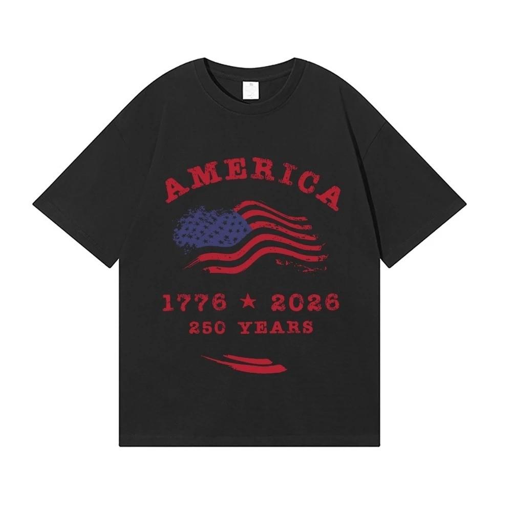 America 250 Years Japanese Style Classic Tee Highquality Streetwear Unisexs Clothing Womens Clothing 2026 Summer New T Shirt 3XL
America 250 Years Japanese Style Classic Tee Highquality Streetwear Unisexs Clothing Womens Clothing 2026 Summer New T Shirt 3XL