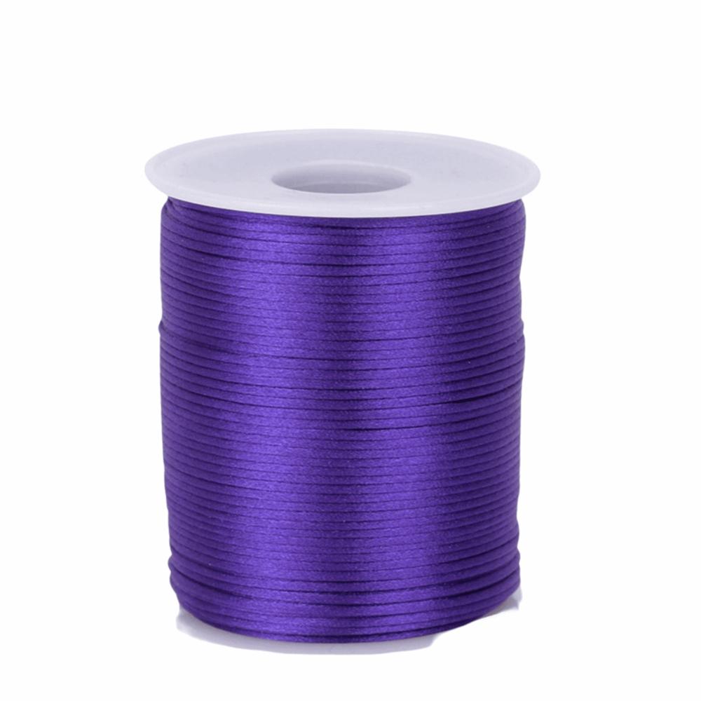 100m Solid Color Braided Cord Silky Trim Silk Rope Trim Cord Satin Rattail Cord Sewing Projects фиолетовый
100m Solid Color Braided Cord Silky Trim Silk Rope Trim Cord Satin Rattail Cord Sewing Projects фиолетовый