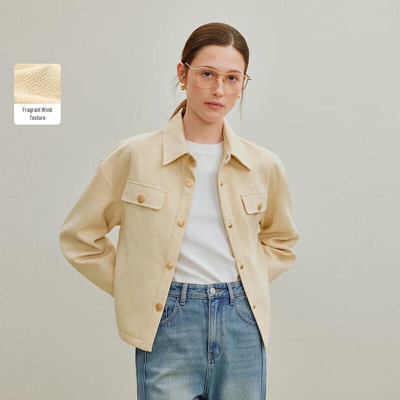 INMAN Куртка в стиле французского шика с легким ароматом L
INMAN Куртка в стиле французского шика с легким ароматом L