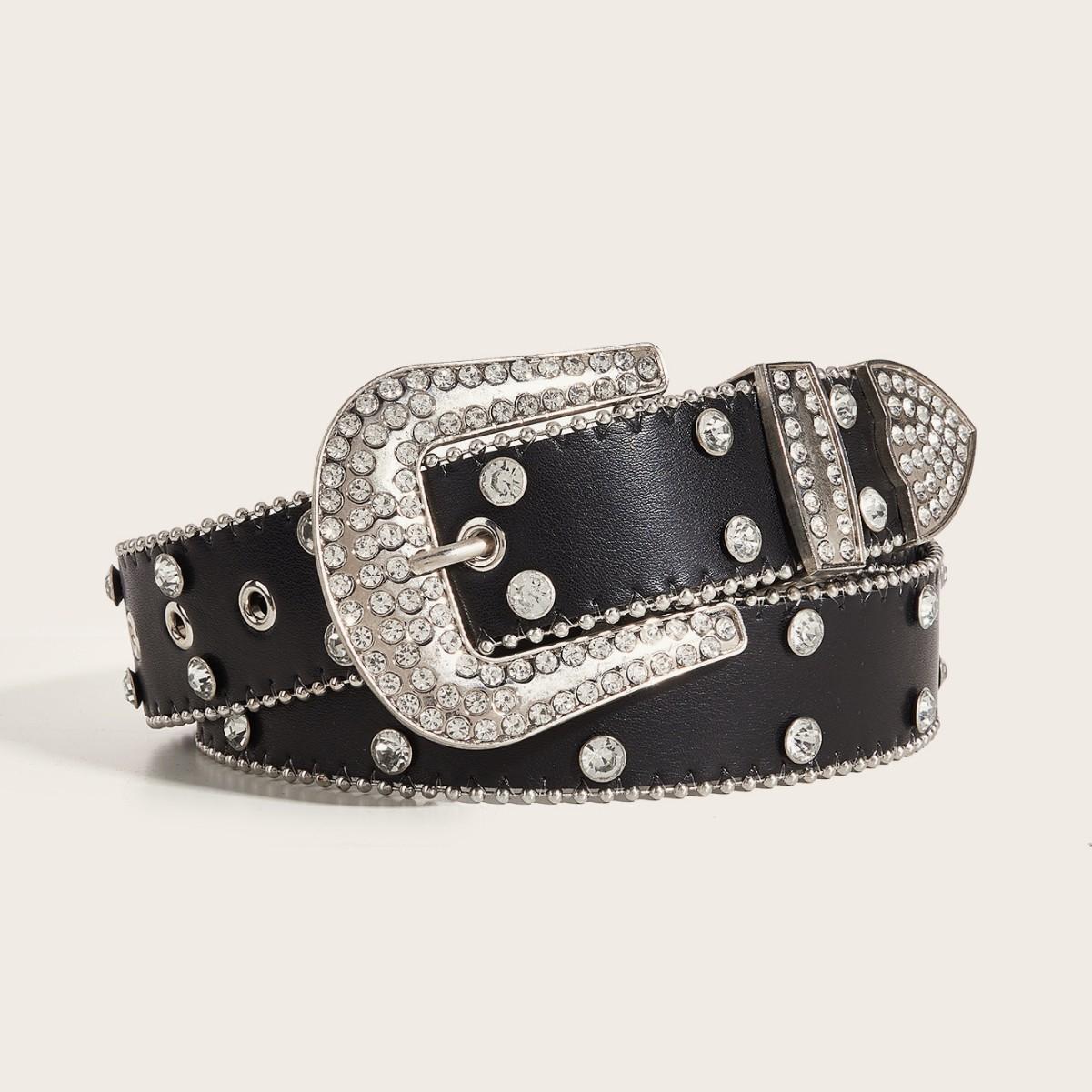 Rhinestone Belt Men S Diamond Flash Diamond Hip Hop Punk Personality Belt 109cm чорний
Rhinestone Belt Men S Diamond Flash Diamond Hip Hop Punk Personality Belt 109cm чорний