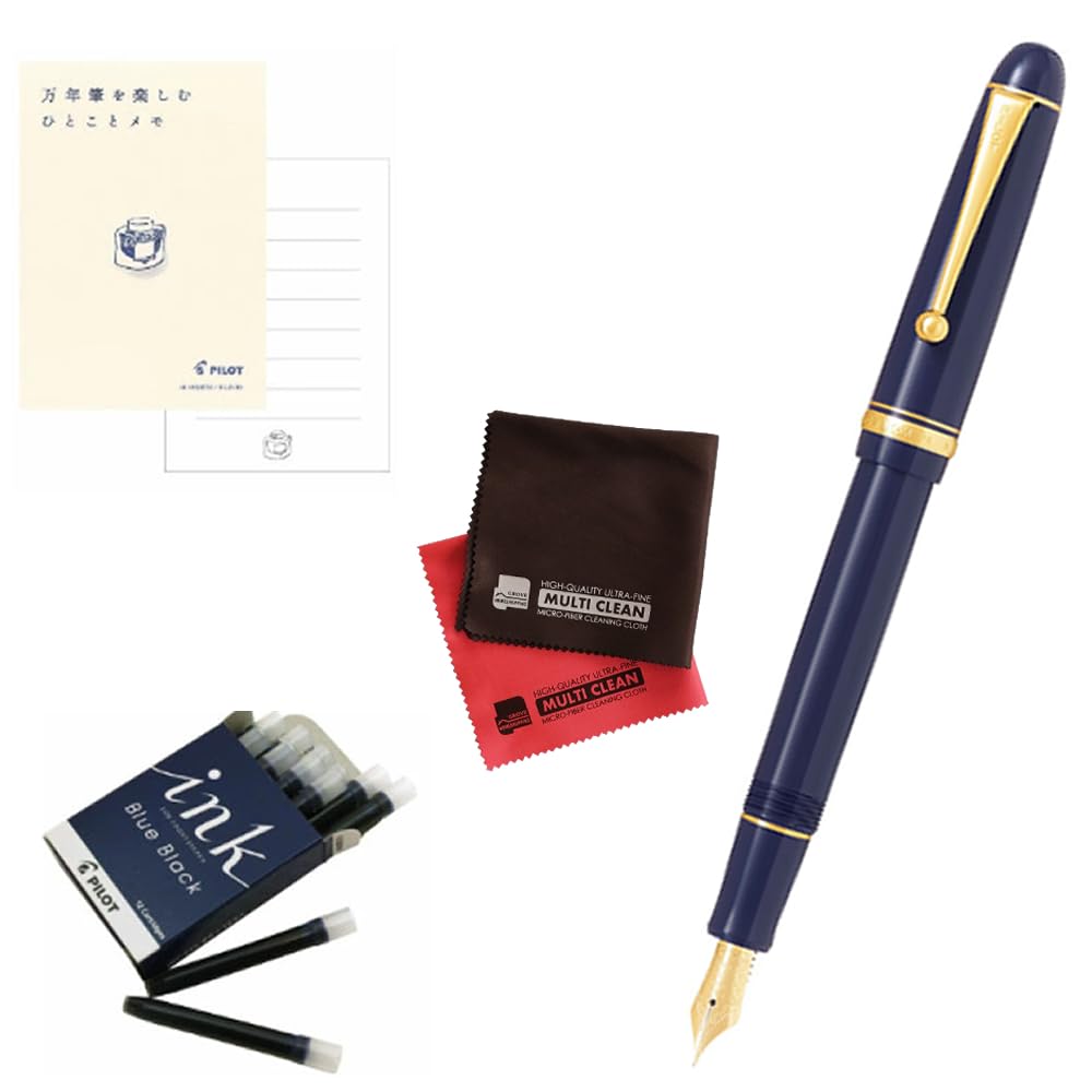 Fountain Pen Custom 74 Memo to Enjoy Fountain Pens Cartridge Ink Blue Black Cross FKKN-12SR-DLF & RP-M01 & IRF-12S-BB & синий
Fountain Pen Custom 74 Memo to Enjoy Fountain Pens Cartridge Ink Blue Black Cross FKKN-12SR-DLF & RP-M01 & IRF-12S-BB & синий