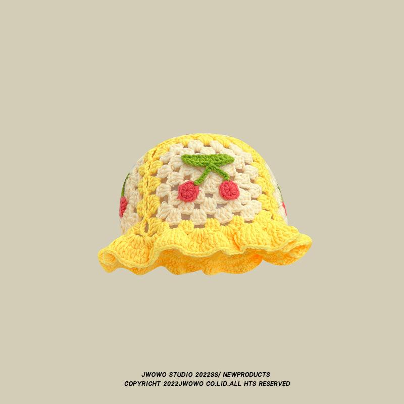 Шляпа Freesh Шикарная элегантная японская шляпа меньшинства Винтажная цветочная вязаная рыбацкая шапка ручной работы Женская осенняя и милая панама Шерстяная кепка Cherry Yellow
Шляпа Freesh Шикарная элегантная японская шляпа меньшинства Винтажная цветочная вязаная рыбацкая шапка ручной работы Женская осенняя и милая панама Шерстяная кепка Cherry Yellow