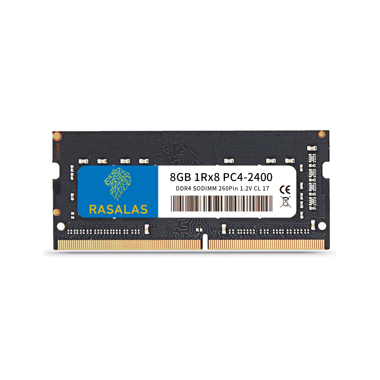 8GBx1 Memory for Notebook PC 8GB DDR4 2400MHz SODIMM 1Rx8 260pin Replacement PC CL17 SDRAM Unbuffered Memory Notebook Memory Bulk Product PC4-19200
8GBx1 Memory for Notebook PC 8GB DDR4 2400MHz SODIMM 1Rx8 260pin Replacement PC CL17 SDRAM Unbuffered Memory Notebook Memory Bulk Product PC4-19200