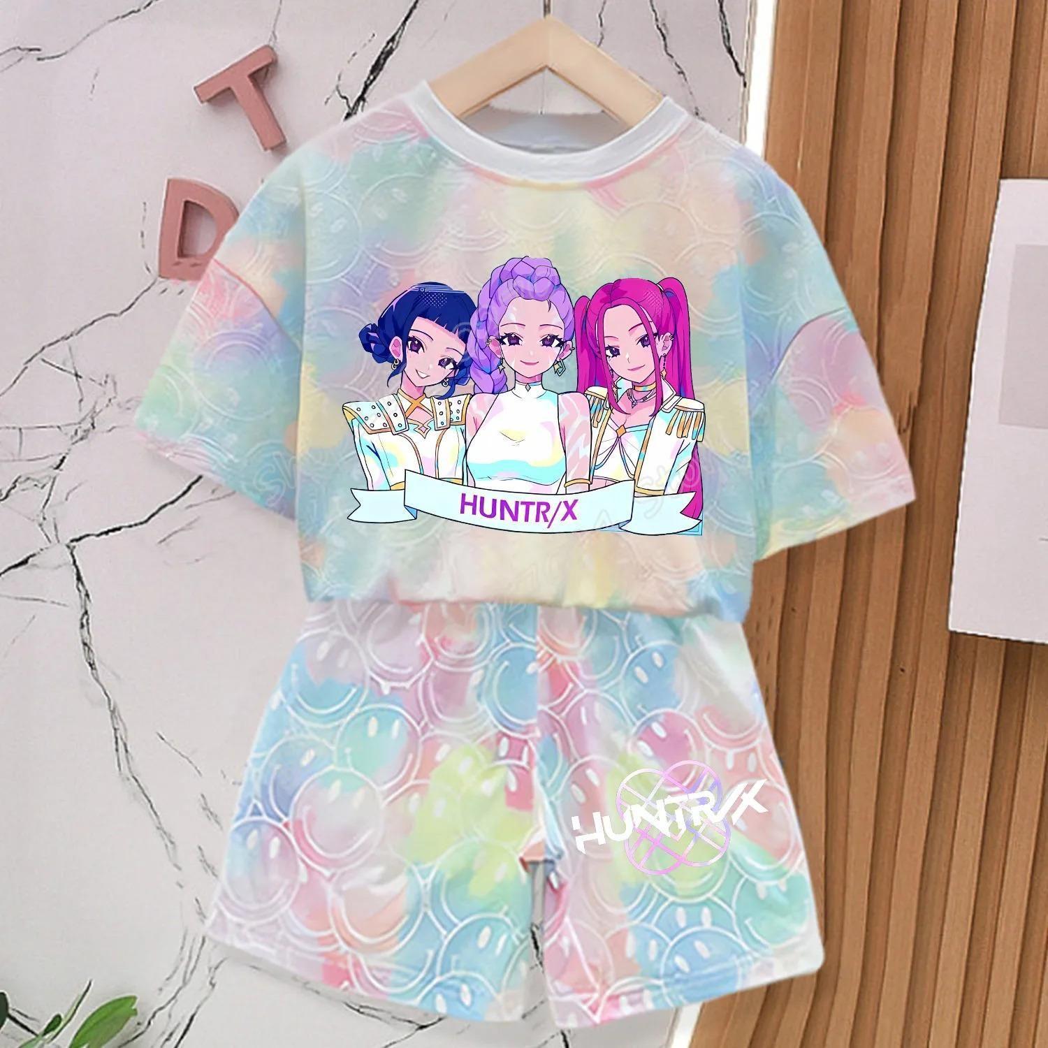 Kpop Вбивця Демонів Возз єднання Мультяшна 3D Цифрова Друк Футболка Хлопчики та Дівчатка Літній Верх та Штани Комплект з Двох Предметів 110cm
Kpop Вбивця Демонів Возз єднання Мультяшна 3D Цифрова Друк Футболка Хлопчики та Дівчатка Літній Верх та Штани Комплект з Двох Предметів 110cm