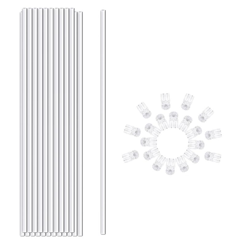 M-Modern-Plant Support Stakes Plant Sticks 20PCS Acrylic Clear Plant Support Stakes 16 Inches Garden Single Stem Stakes For Indo прозорий
M-Modern-Plant Support Stakes Plant Sticks 20PCS Acrylic Clear Plant Support Stakes 16 Inches Garden Single Stem Stakes For Indo прозорий