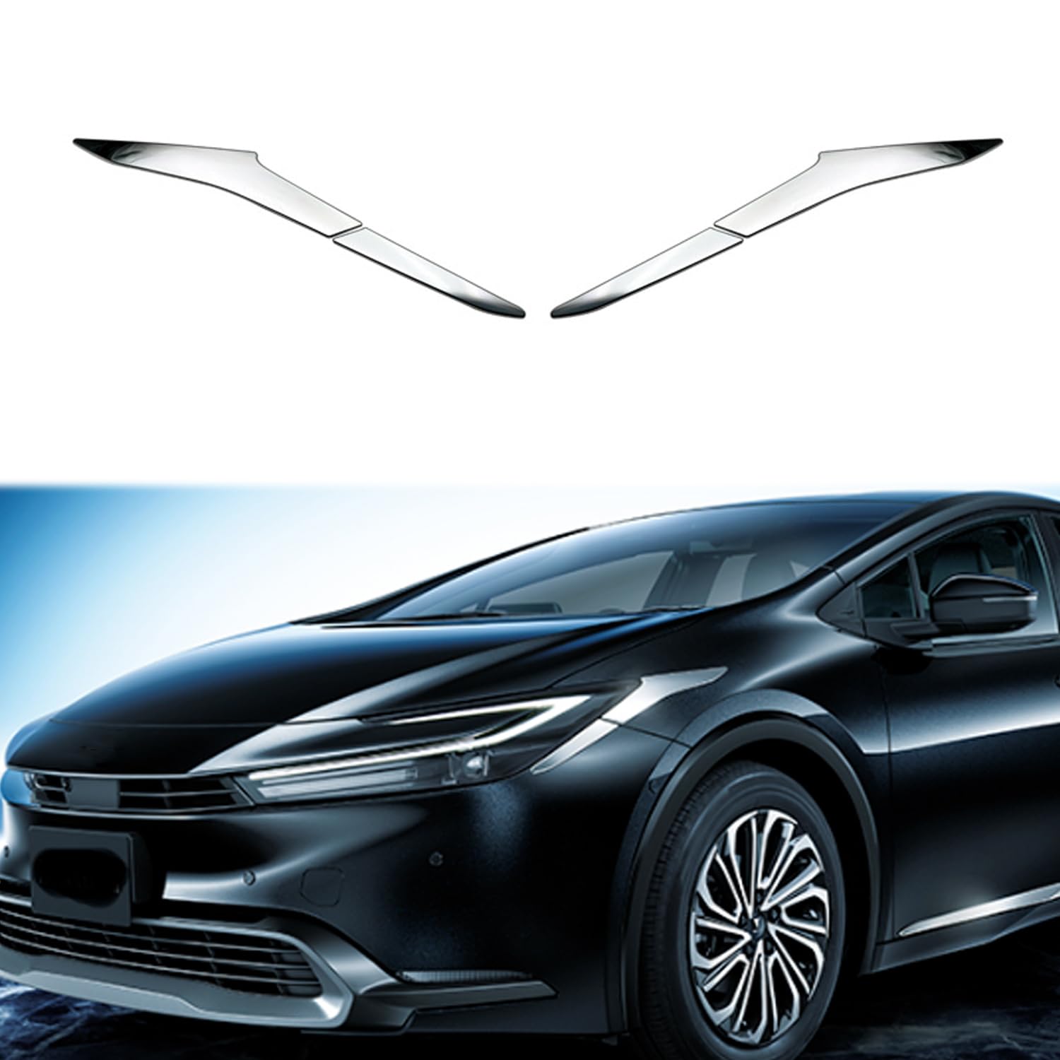 Hyorabyn Front Headlight Decorative Parts for Toyota New Prius 60 Series Headlamp Eyebrow Headlight Eyeliner Accessories (2023 onwards) - Trim,
Hyorabyn Front Headlight Decorative Parts for Toyota New Prius 60 Series Headlamp Eyebrow Headlight Eyeliner Accessories (2023 onwards) - Trim,