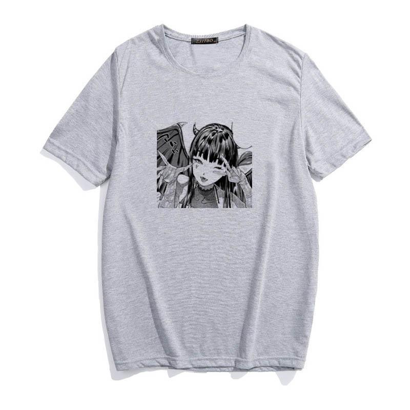 Футболка с принтом аниме в стиле европейской и американской летней уличной моды Y2K 3XL серый
Футболка с принтом аниме в стиле европейской и американской летней уличной моды Y2K 3XL серый