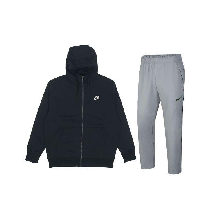 Nike Однотонный свободный крой, с капюшоном, длинным рукавом, толстовка и длинные брюки со средней талией, повседневный спортивный комплект для мужчин BV2646-010+DM6627-073 M
Nike Однотонный свободный крой, с капюшоном, длинным рукавом, толстовка и длинные брюки со средней талией, повседневный спортивный комплект для мужчин BV2646-010+DM6627-073 M
