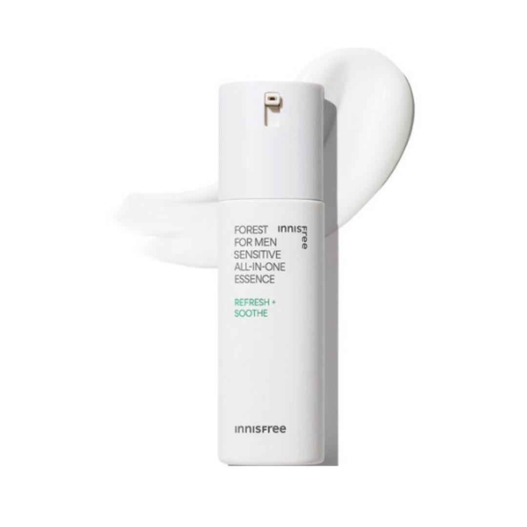 Innisfree Forest for Men Sensitive All‑in‑One Essence — 100 ml (1 bottle)
Innisfree Forest for Men Sensitive All‑in‑One Essence — 100 ml (1 bottle)
