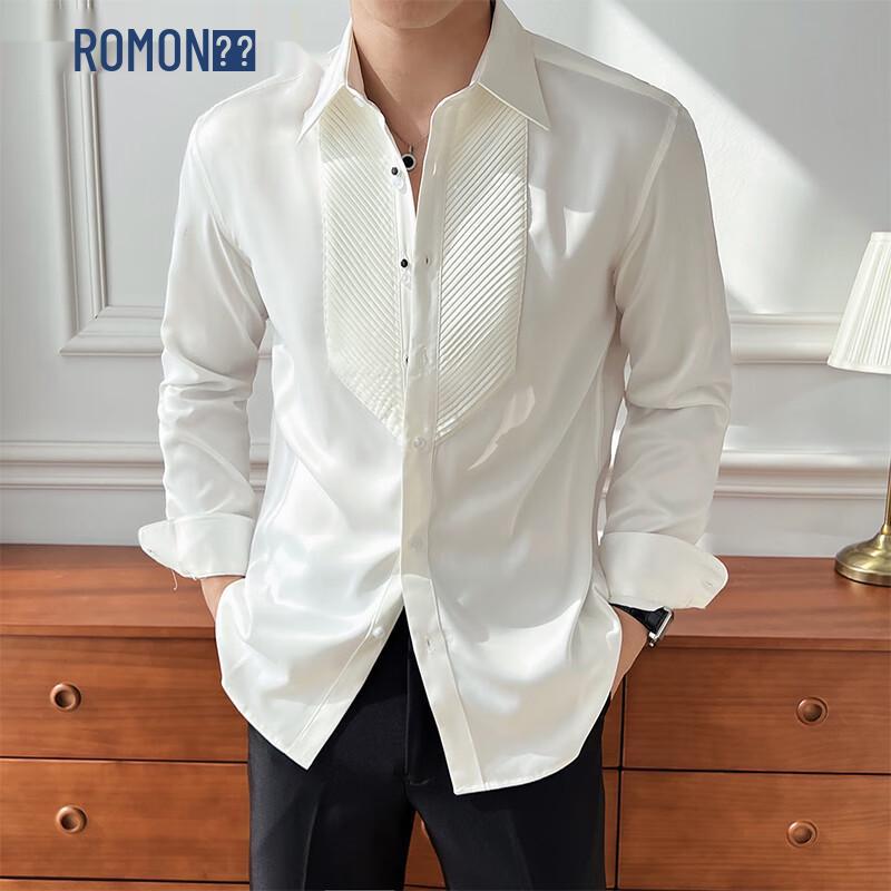 ROMON Men s Easy Care Non-Iron Long Sleeve Shirt XL
ROMON Men s Easy Care Non-Iron Long Sleeve Shirt XL