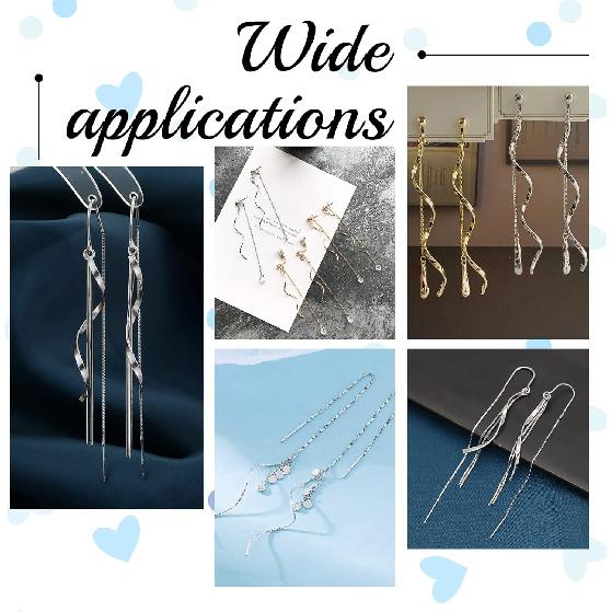 UNICRAFTALE 32pcs 2 Colors Twist Pendants Metal Rectangle Bar Charm Vertical Twist Bar Earrings Charm Stereoscopic Stainless Steel Pendants for DIY
UNICRAFTALE 32pcs 2 Colors Twist Pendants Metal Rectangle Bar Charm Vertical Twist Bar Earrings Charm Stereoscopic Stainless Steel Pendants for DIY