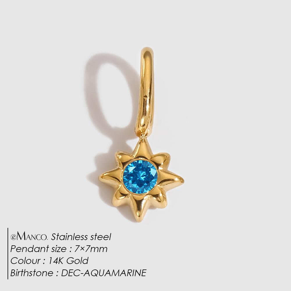 eManco New Classic Element DIY Charm Necklace Stainless Steel Star Pendant Shiny Rhinestones Fashion Bracelet Earrings
eManco New Classic Element DIY Charm Necklace Stainless Steel Star Pendant Shiny Rhinestones Fashion Bracelet Earrings