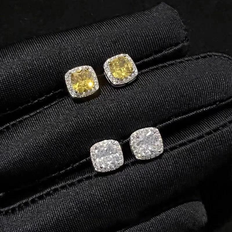 Серьги-гвоздики из серебра 925 пробы с иглами, женские изящные ювелирные изделия, свадебные квадратные обручальные серьги с кубическим цирконием
Серьги-гвоздики из серебра 925 пробы с иглами, женские изящные ювелирные изделия, свадебные квадратные обручальные серьги с кубическим цирконием