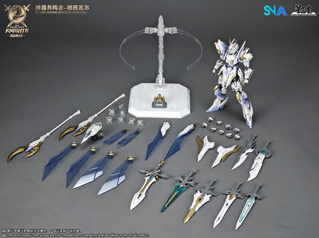 Latest In Stock Snaa Sc-009 Divine Invoker-Percival Deluxe Mode Kit Hg 1/144 The Round Table Knights Action Figurine Toys Gifts
Latest In Stock Snaa Sc-009 Divine Invoker-Percival Deluxe Mode Kit Hg 1/144 The Round Table Knights Action Figurine Toys Gifts
