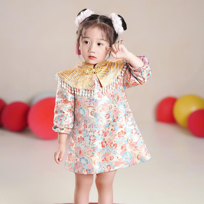 Baby Girl s One-Year Winter Tang Suit Dress with Velvet Crown 100 cm червоний
Baby Girl s One-Year Winter Tang Suit Dress with Velvet Crown 100 cm червоний