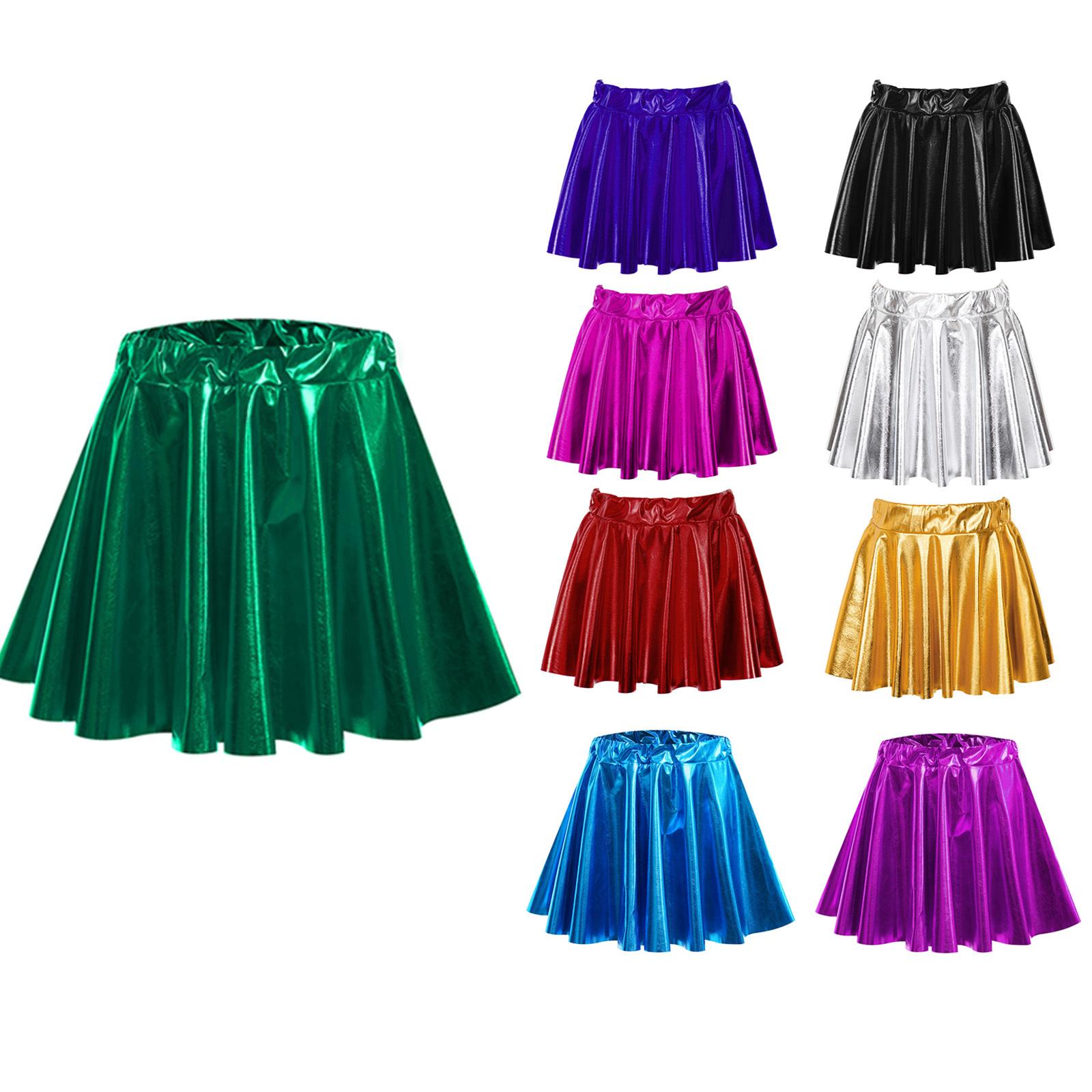 Kids Girls Dance Skirt Stage Performance Elastic Waist Shiny Bronzing Cloth Style Skirts 10-12 Years
Kids Girls Dance Skirt Stage Performance Elastic Waist Shiny Bronzing Cloth Style Skirts 10-12 Years
