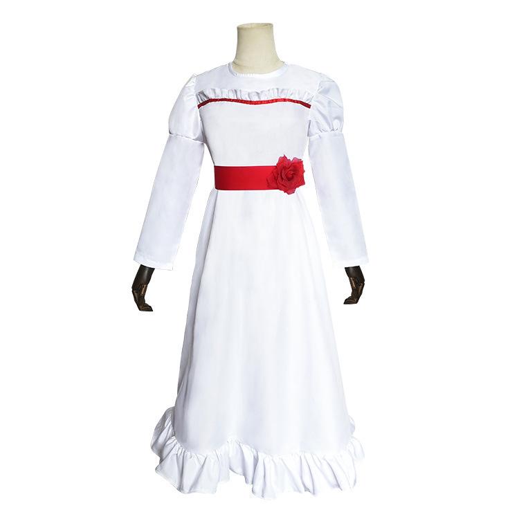 Annabelle Horror Doll White Dress Halloween Costume M
Annabelle Horror Doll White Dress Halloween Costume M