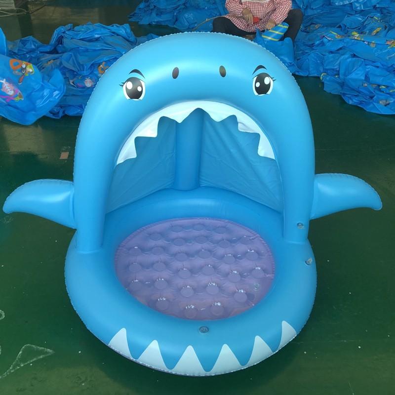 Надувной бассейн с навесом от солнца Shark, утолщенный детский водный игровой бассейн Shark Spray Pool синий
Надувной бассейн с навесом от солнца Shark, утолщенный детский водный игровой бассейн Shark Spray Pool синий