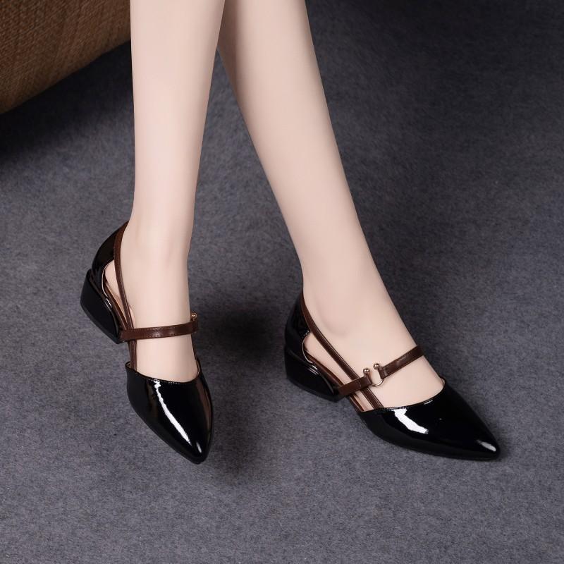 Новые весенние туфли-баотоу, женские туфли на мягкой подошве из лакированной кожи, женские туфли из мягкой кожи на плоской подошве, туфли на остром каблуке, кожаные туфли 41 чёрный
Новые весенние туфли-баотоу, женские туфли на мягкой подошве из лакированной кожи, женские туфли из мягкой кожи на плоской подошве, туфли на остром каблуке, кожаные туфли 41 чёрный