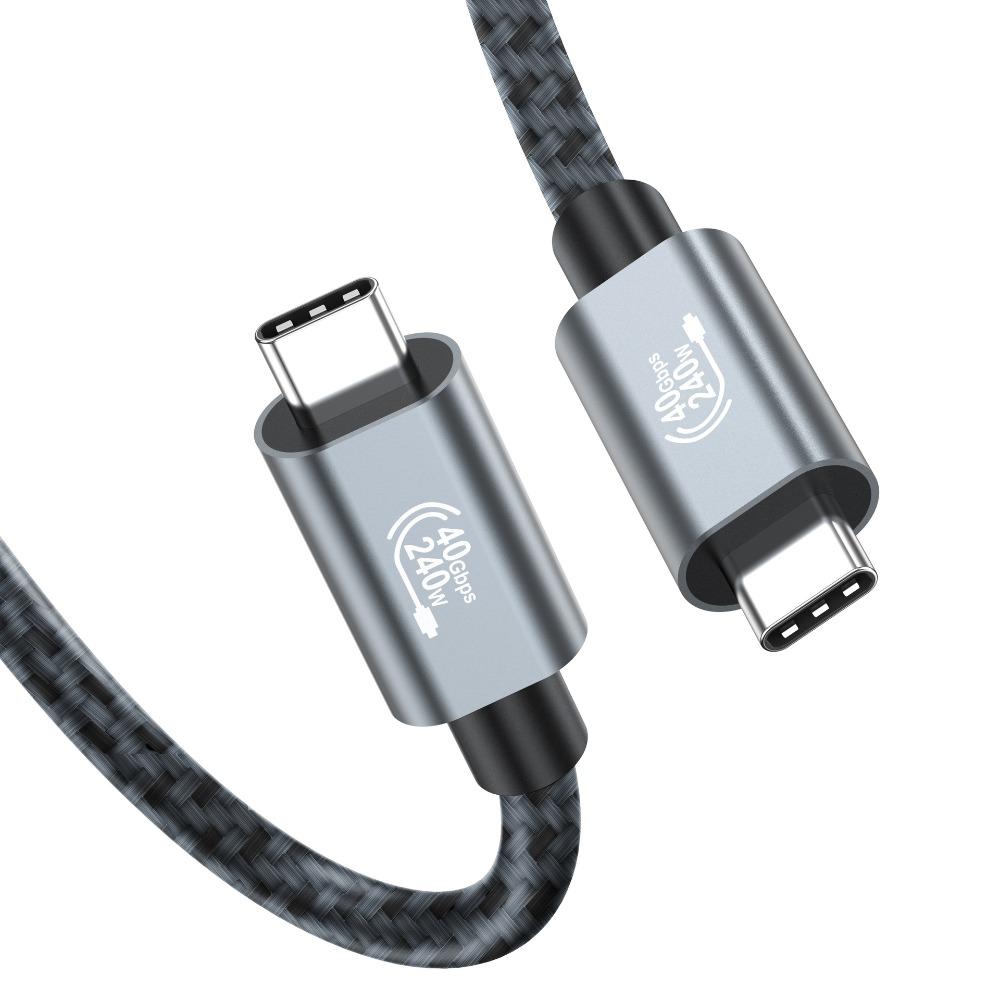 PD 240W Type C To Type-C Cord 8K60Hz 240W Кабель для зарядки USB4 Кабель для передачи данных для телефона/ноутбука/дисплея 0.3m
PD 240W Type C To Type-C Cord 8K60Hz 240W Кабель для зарядки USB4 Кабель для передачи данных для телефона/ноутбука/дисплея 0.3m