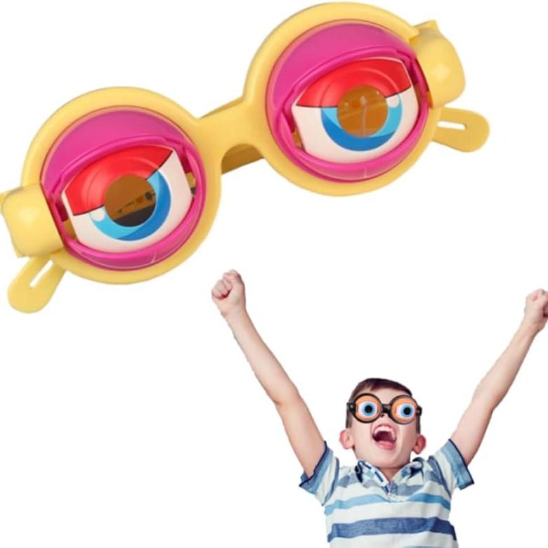 Забавные очки для взрослых, очки с сумасшедшими глазами, очки с выпученными глазами, взрослый размер, глупые солнцезащитные очки с мигающим глазным яблоком жёлтый
Забавные очки для взрослых, очки с сумасшедшими глазами, очки с выпученными глазами, взрослый размер, глупые солнцезащитные очки с мигающим глазным яблоком жёлтый