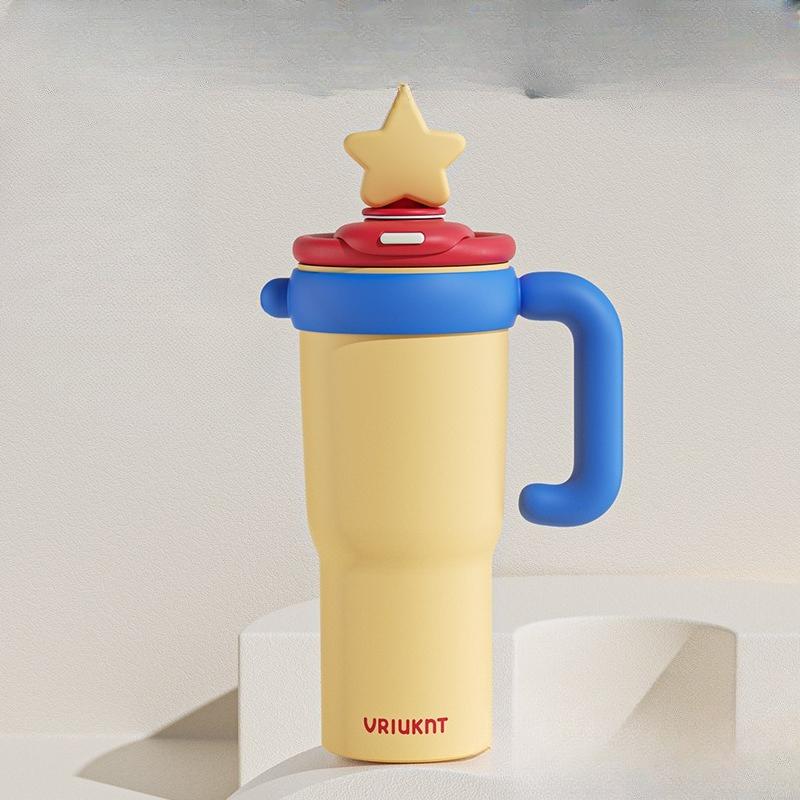 Thermos cup women s high-value new large-capacity ceramic liner water cup household with straw cup Single cup
Thermos cup women s high-value new large-capacity ceramic liner water cup household with straw cup Single cup