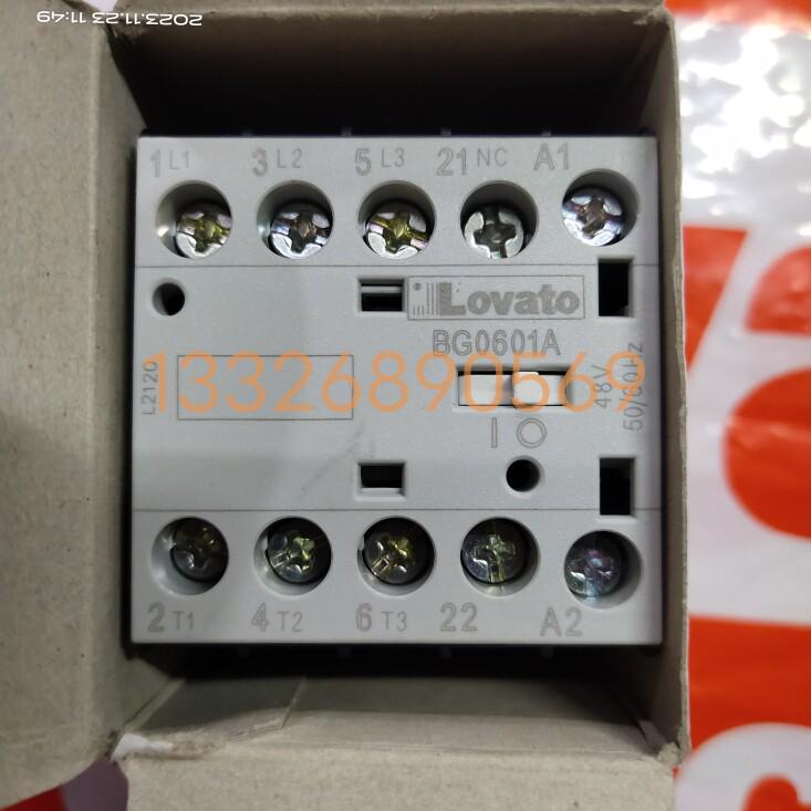 Lovato BG06 Series AC Contactor BG0601A 48V - Brand New 10A 24V
Lovato BG06 Series AC Contactor BG0601A 48V - Brand New 10A 24V