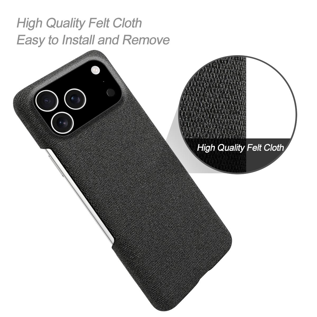 For iPhone 17 Pro Phone Case Cloth Texture Anti-Scratch Protective PC Back Cover Light Grey
For iPhone 17 Pro Phone Case Cloth Texture Anti-Scratch Protective PC Back Cover Light Grey