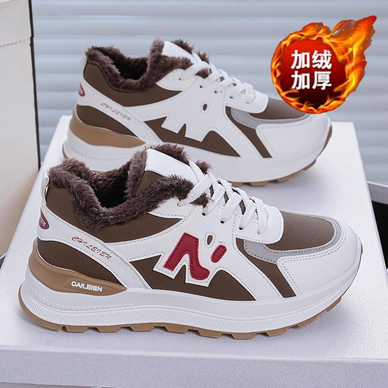 Winter velvet dad shoes new breathable thickened warm cotton shoes thick sole heightening casual running sports shoes 35
Winter velvet dad shoes new breathable thickened warm cotton shoes thick sole heightening casual running sports shoes 35