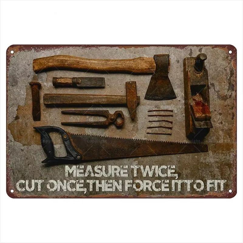 Decorative Metal Wall Art Sign 20x30cm
Decorative Metal Wall Art Sign 20x30cm