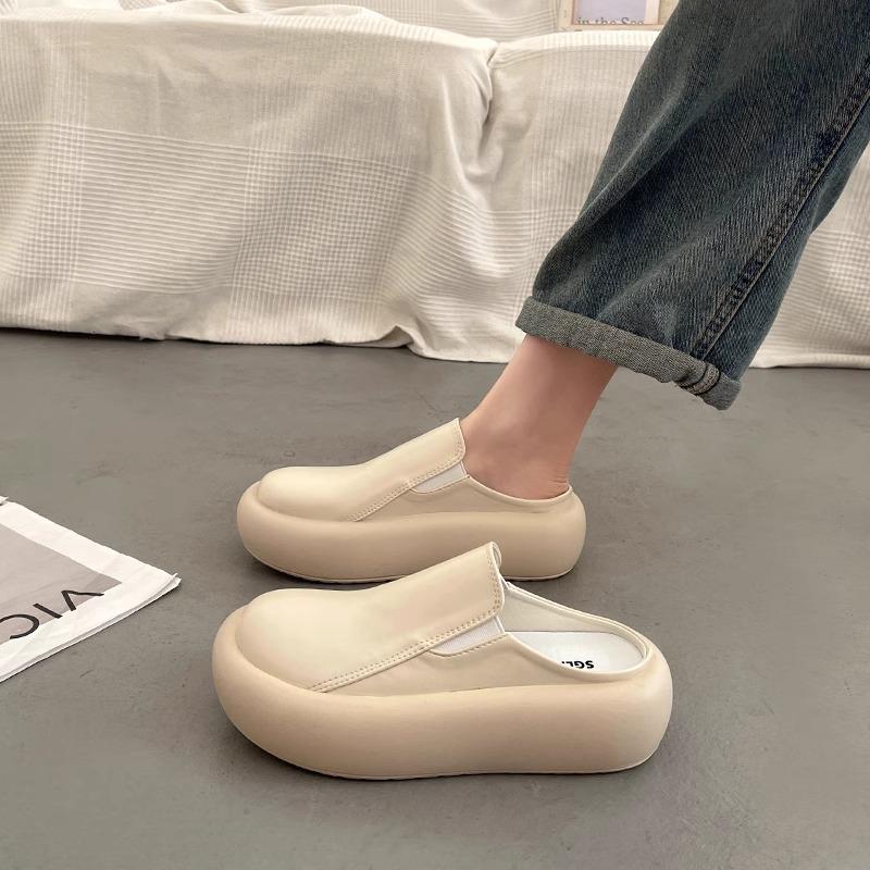 Super fire thick-soled bag head half slippers women wear a pedal in spring and autumn 2025 new popular French Muller lazy shoes 39 белый
Super fire thick-soled bag head half slippers women wear a pedal in spring and autumn 2025 new popular French Muller lazy shoes 39 белый