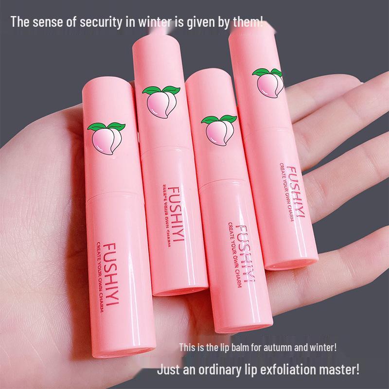 Fushiyi Peach Vaseline Lip Balm: Moisturizes, Hydrates, Lightens Lip Lines & Discoloration, Anti-Cracking Formula for Students.
Fushiyi Peach Vaseline Lip Balm: Moisturizes, Hydrates, Lightens Lip Lines & Discoloration, Anti-Cracking Formula for Students.
