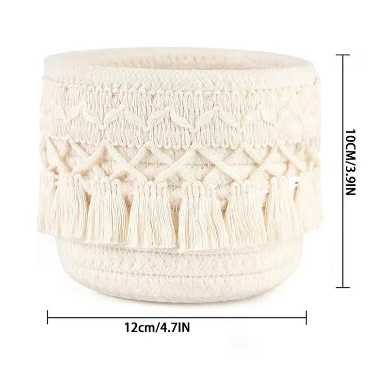 Woven Storage Box Cosmetic Basket Makeup Brush Storage Holder Vanity Organizer Box for Home Decor Office for Storing Pencils білий
Woven Storage Box Cosmetic Basket Makeup Brush Storage Holder Vanity Organizer Box for Home Decor Office for Storing Pencils білий