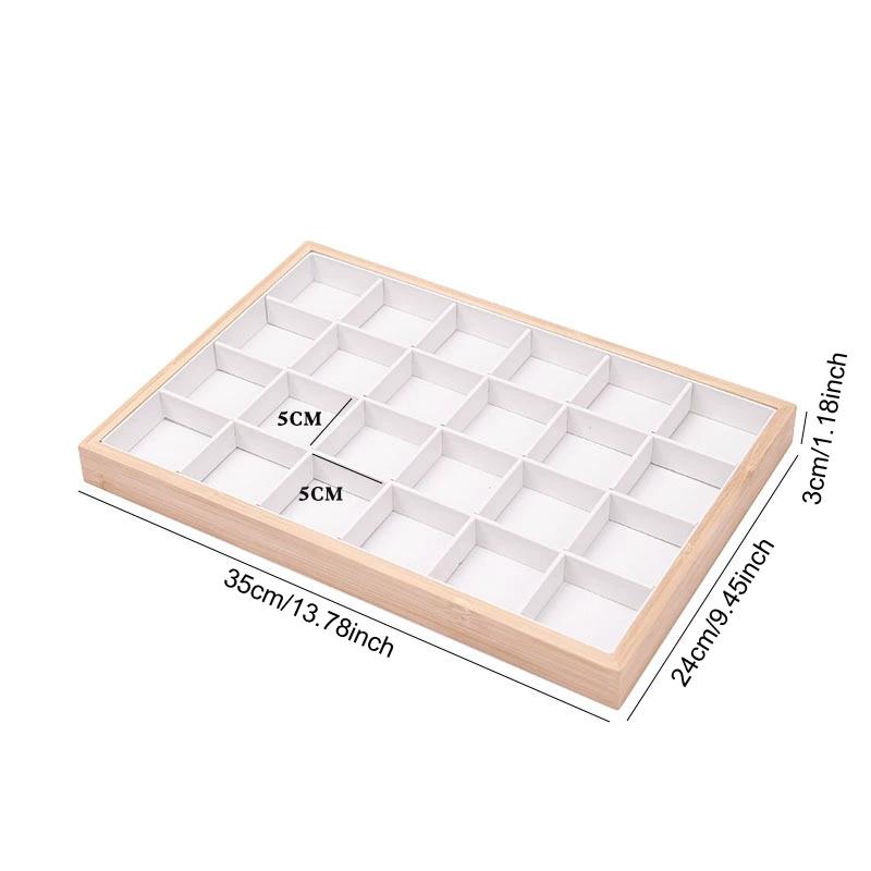 24 Grids Jewelry Tray Multipurpose Display Storage Trays Jewellery Organzier For Earring Ring Bracelet Necklace Hair Accessories белый
24 Grids Jewelry Tray Multipurpose Display Storage Trays Jewellery Organzier For Earring Ring Bracelet Necklace Hair Accessories белый