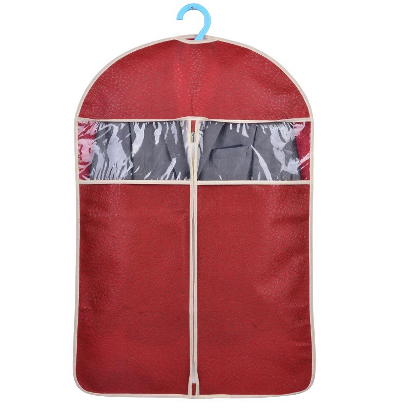 Transparent Clothing Dust Cover Hanging Coat and Clothes Protector S вина червоного кольору
Transparent Clothing Dust Cover Hanging Coat and Clothes Protector S вина червоного кольору