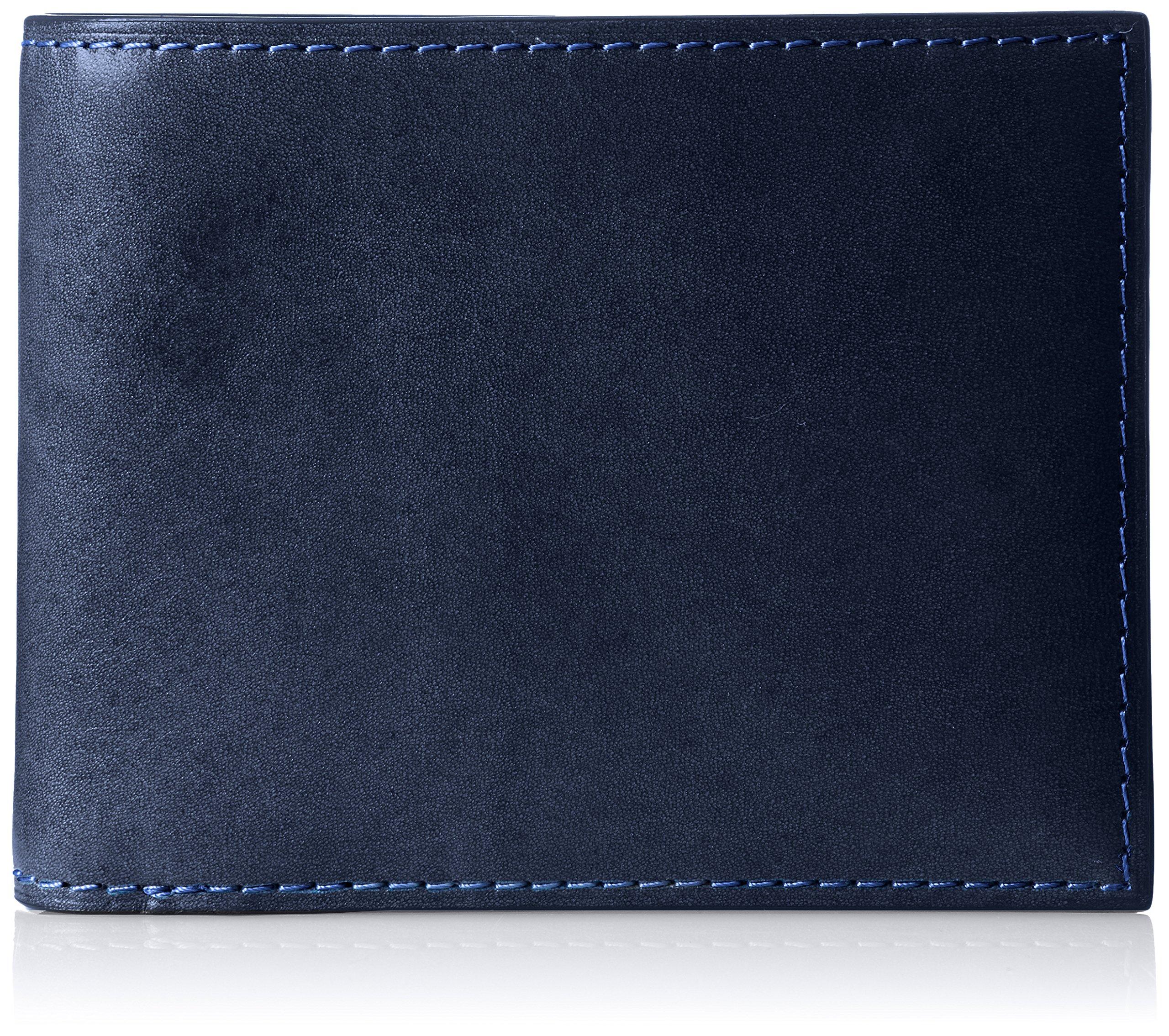 Baggy Port Bi-fold Wallet, Indigo-dyed Leather, Dark Blue, ZYS098 DBL
Baggy Port Bi-fold Wallet, Indigo-dyed Leather, Dark Blue, ZYS098 DBL