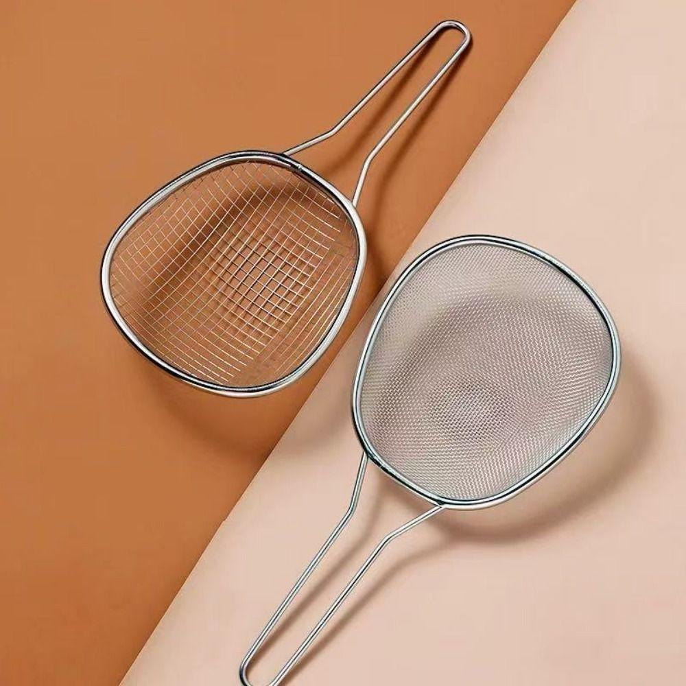 Oval Draining Spoon Stainless Steel Frying Strainer Spoon Kitchen Gadgets Style 2
Oval Draining Spoon Stainless Steel Frying Strainer Spoon Kitchen Gadgets Style 2