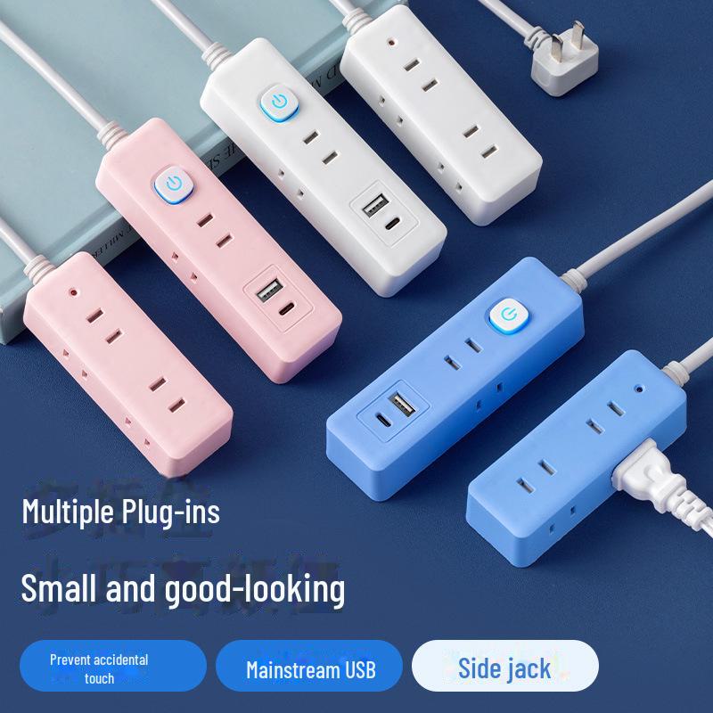 Подвійна розетка з USB-портами - двоконтактна плата розширення No switch 0.7 meters рожевий
Подвійна розетка з USB-портами - двоконтактна плата розширення No switch 0.7 meters рожевий
