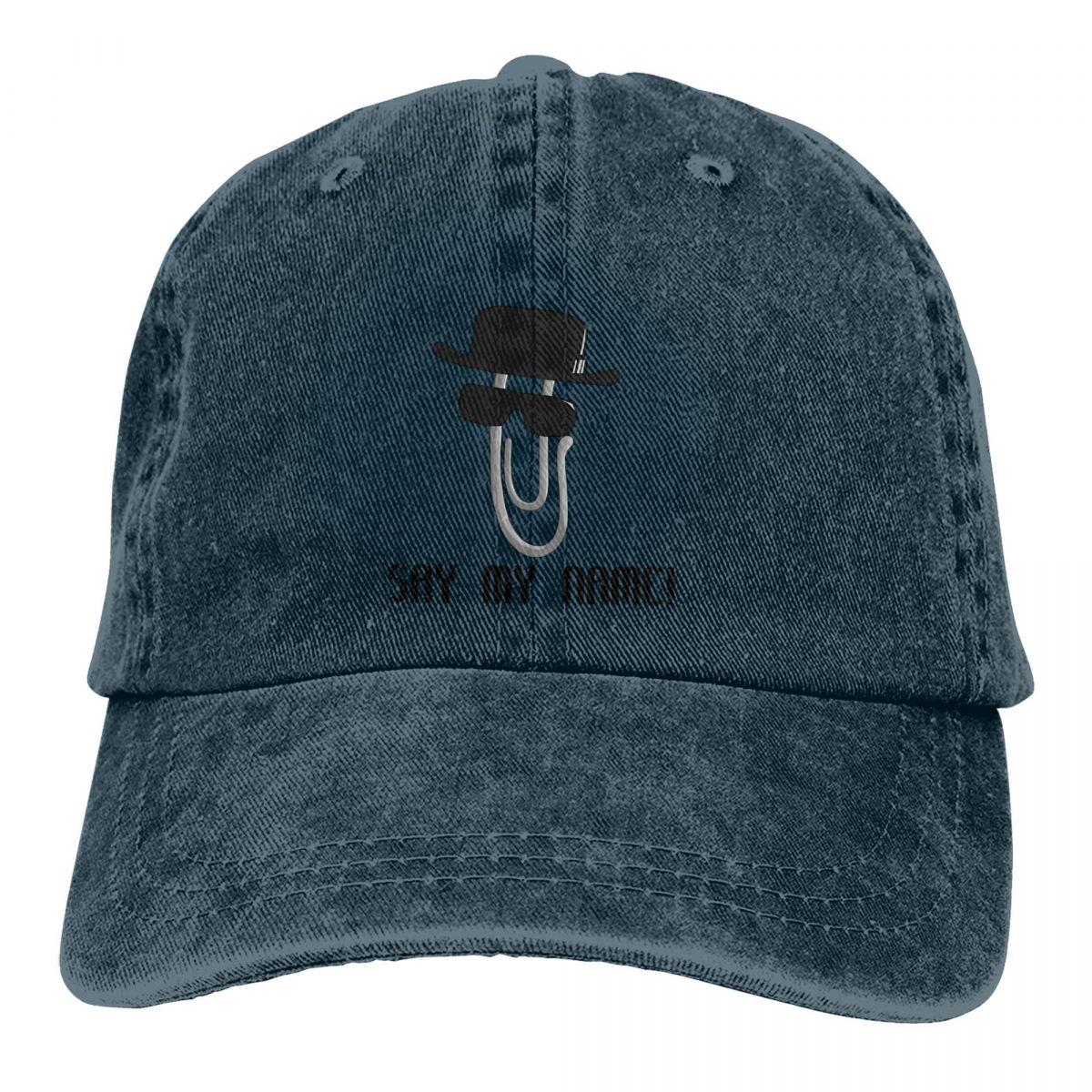 Clippy Heisenberg Baseball Cap Men Hats Women Visor Protection Snapback Breaking Bad TV Series Caps One Size темно-синього кольору
Clippy Heisenberg Baseball Cap Men Hats Women Visor Protection Snapback Breaking Bad TV Series Caps One Size темно-синього кольору