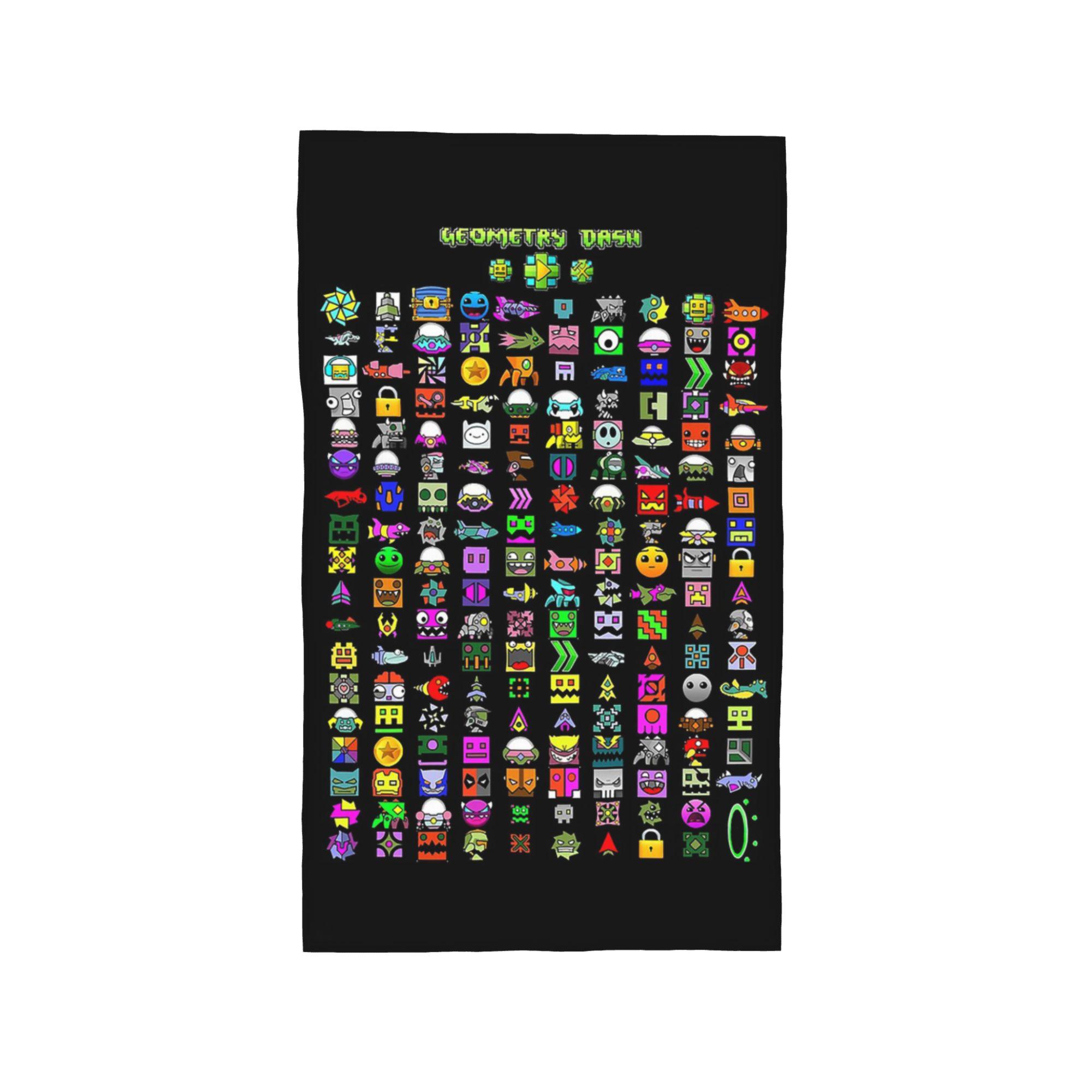 Geometry Dash Soft Face Towel Quick Dry Pool Bath Cotton Towels Absorbent W40*H60(CM)
Geometry Dash Soft Face Towel Quick Dry Pool Bath Cotton Towels Absorbent W40*H60(CM)