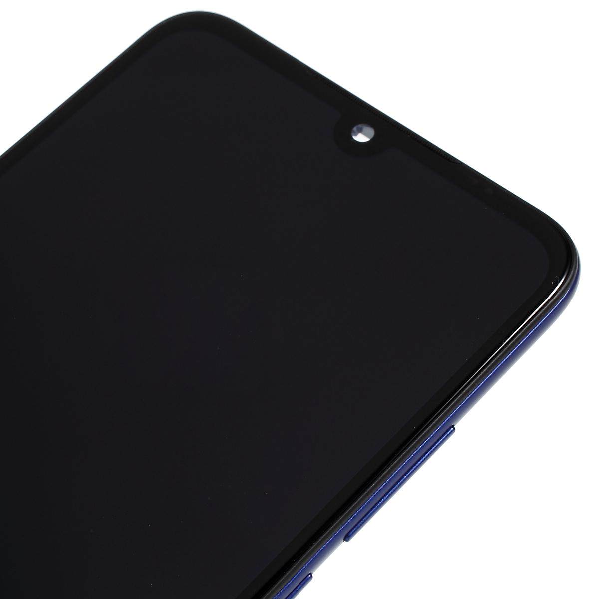 LCD Screen and Digitizer Assembly with Frame (Standard Version/Frosted Middle Frame) (without Logo) for Xiaomi Redmi 7 Blue
LCD Screen and Digitizer Assembly with Frame (Standard Version/Frosted Middle Frame) (without Logo) for Xiaomi Redmi 7 Blue