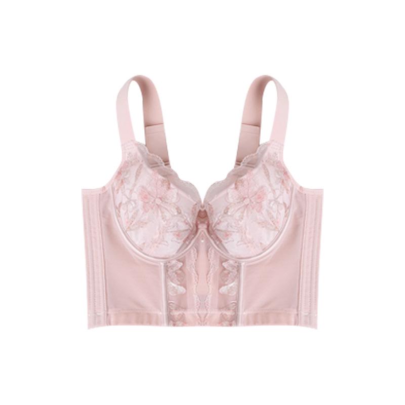 Adjustable Anti-Sag Cotton Bra with Side Support and Seven Hooks 36D рожевий
Adjustable Anti-Sag Cotton Bra with Side Support and Seven Hooks 36D рожевий