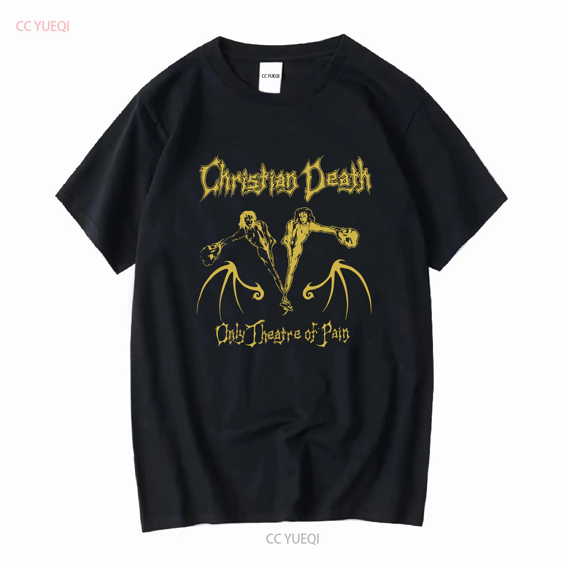 Christian Death Only Deathrock Bauhaus Cotton Black Men S 4XL T Shirt J1019 vintage Washed Stylish streetwear fashion 4XL
Christian Death Only Deathrock Bauhaus Cotton Black Men S 4XL T Shirt J1019 vintage Washed Stylish streetwear fashion 4XL