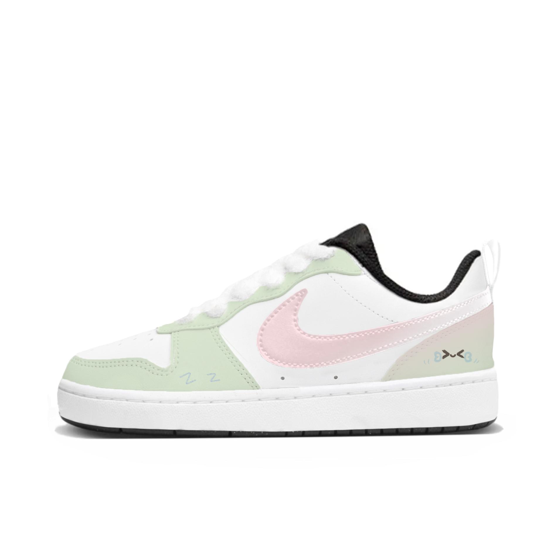 Nike Court Borough Vanilla Frost Abrasion Resistant Slip Resistant Low top Skateboard Shoes Women s Pink Green DV5456-103(Team2205-) 37.5
Nike Court Borough Vanilla Frost Abrasion Resistant Slip Resistant Low top Skateboard Shoes Women s Pink Green DV5456-103(Team2205-) 37.5