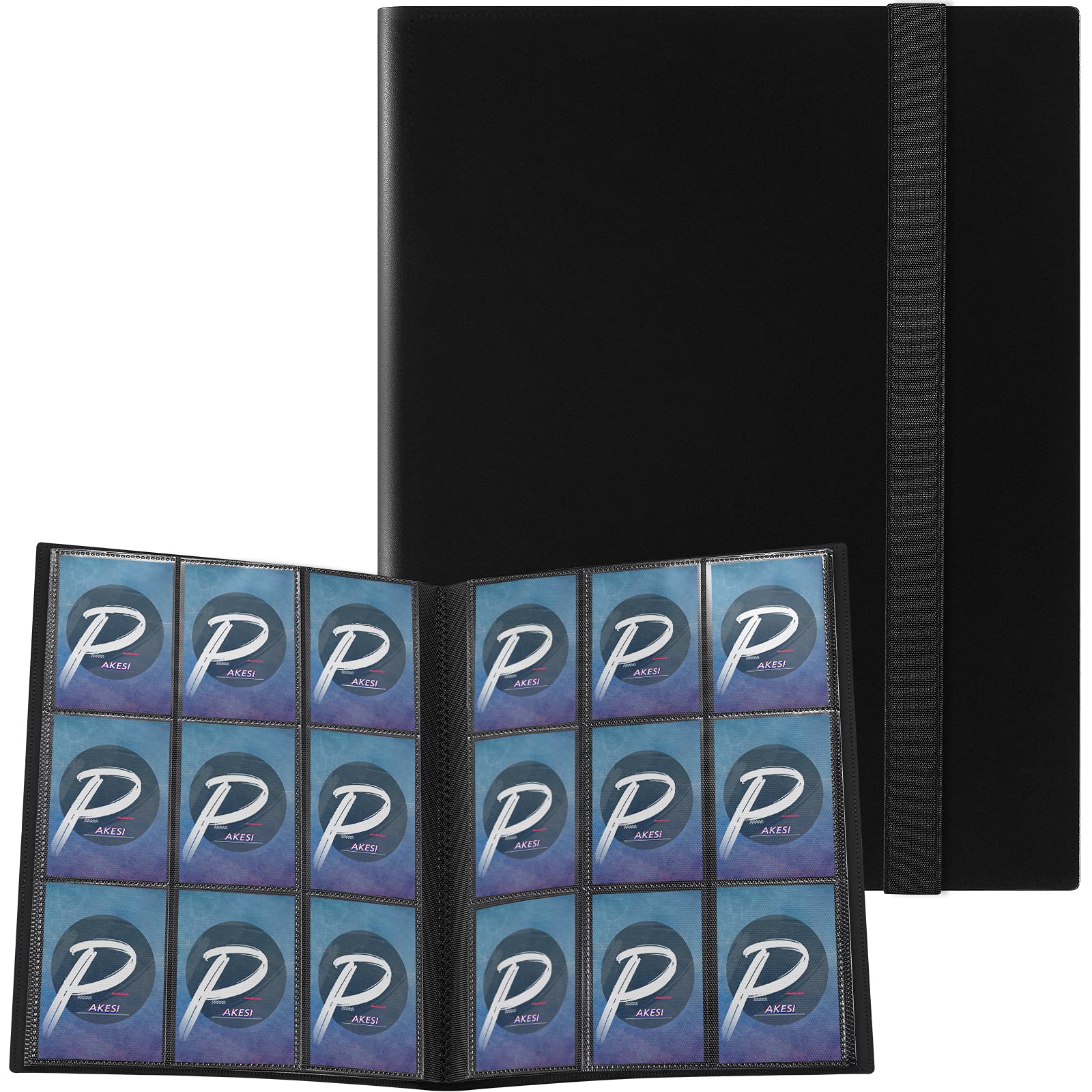 Папка Pakesi Card 9 вмещает 360 прозрачных карточек из полипропилена для сбора других карточек, карманов, карточек, материала, листов, - (черный)
Папка Pakesi Card 9 вмещает 360 прозрачных карточек из полипропилена для сбора других карточек, карманов, карточек, материала, листов, - (черный)