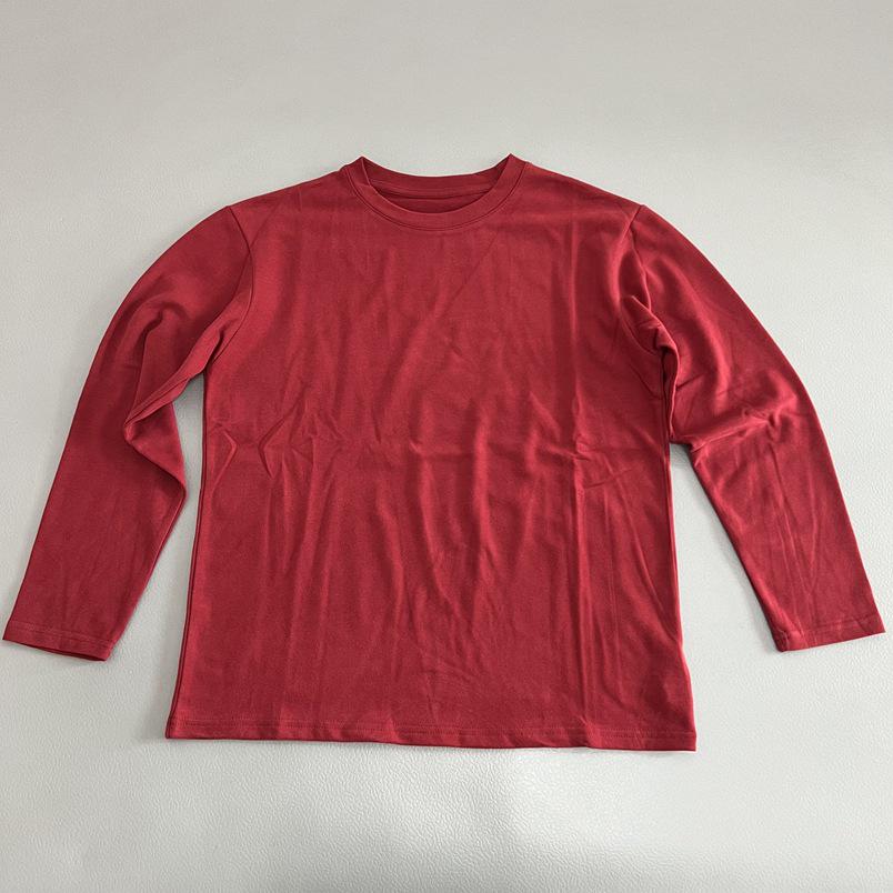Women s Water-Washed Cotton Minimalist Solid Color Long Sleeve Round Neck T-Shirt - Loose Fit, Versatile, Slimming Base Layer for Spring One Size червоний
Women s Water-Washed Cotton Minimalist Solid Color Long Sleeve Round Neck T-Shirt - Loose Fit, Versatile, Slimming Base Layer for Spring One Size червоний