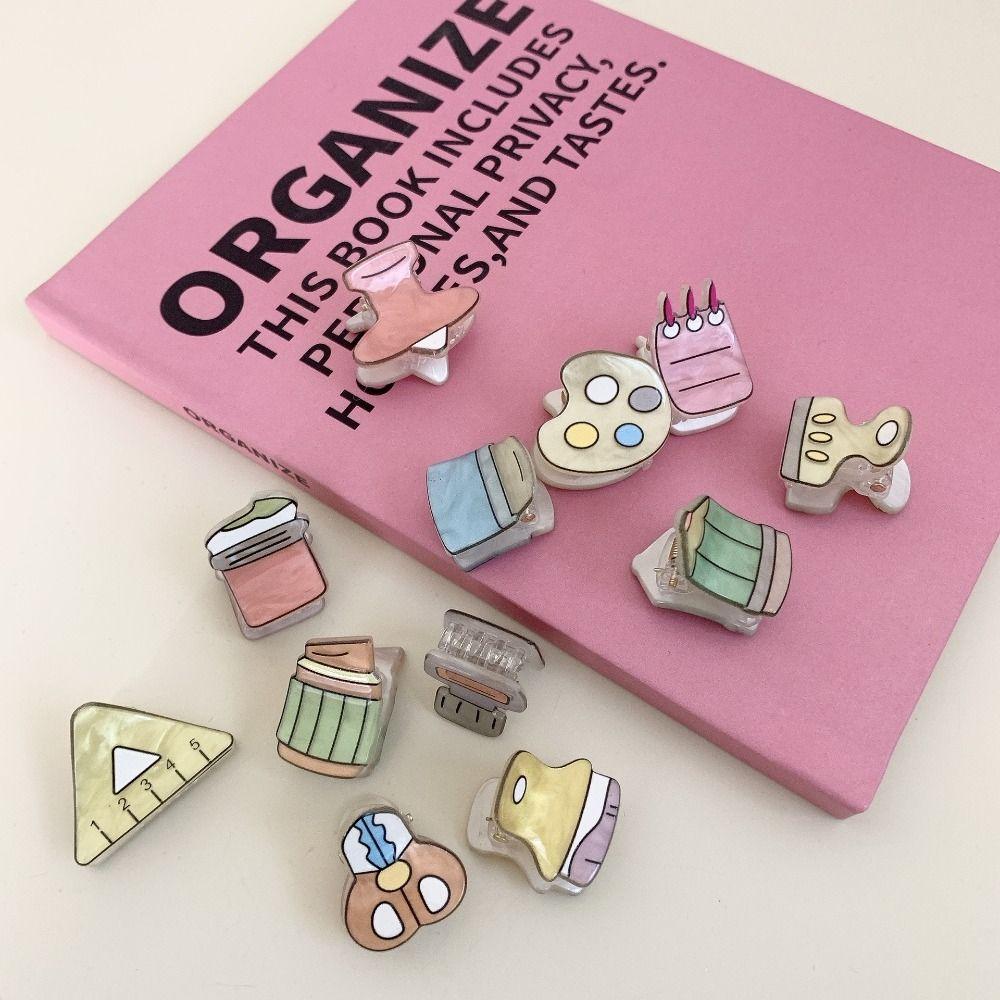 Ruler Stationery Mini Hair Claw Cute Small Hairpin Creative Cute Hair Clip Daily Style 6
Ruler Stationery Mini Hair Claw Cute Small Hairpin Creative Cute Hair Clip Daily Style 6
