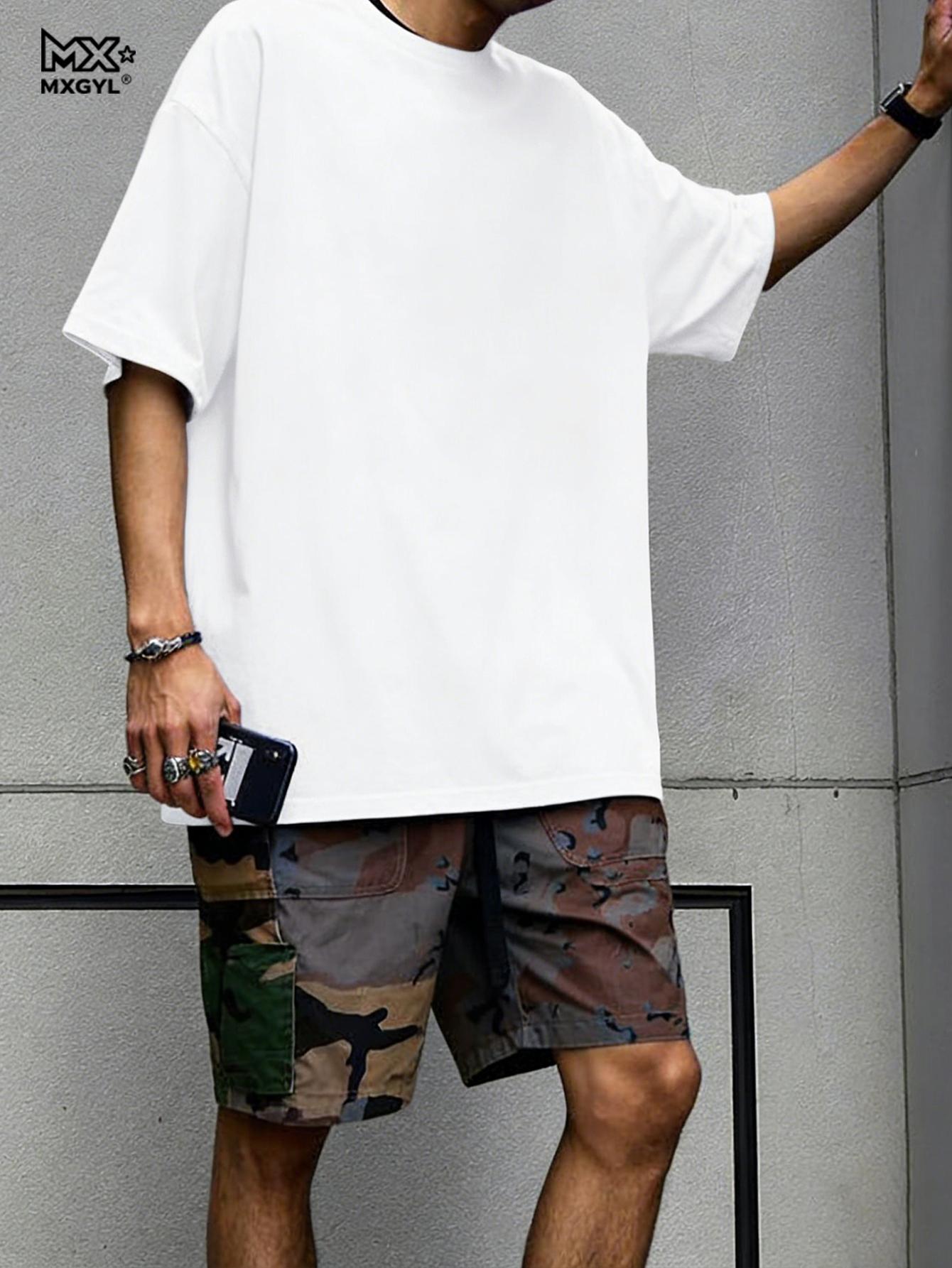 Summer men s casual sports loose plus size whatever letter printed comfortable round neck short sleeved T-shirt M белый
Summer men s casual sports loose plus size whatever letter printed comfortable round neck short sleeved T-shirt M белый